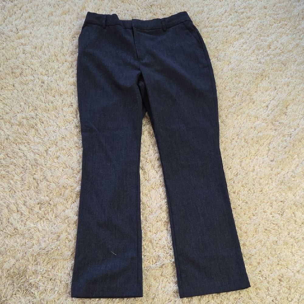 Nine West Dark Blue Barely Bootcut Pants